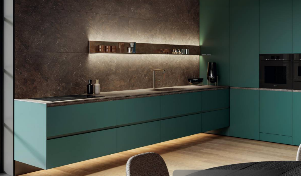 Cucina Lago 36e8 Cut verde